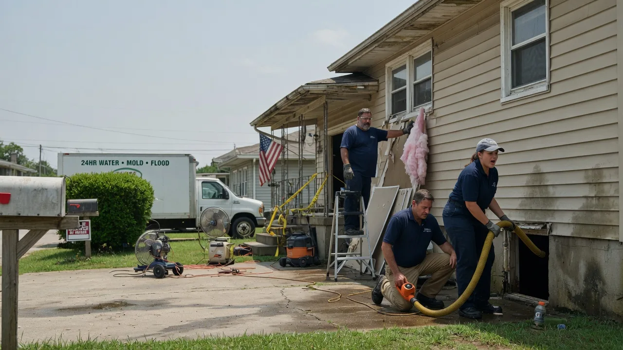 Water Damage Repair in Pavillion, WY near me